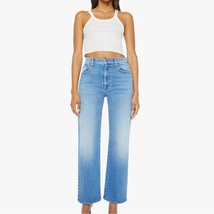 💙💙 MOTHER JEANS —THE RAMBLER ZIP
FLOOD- size 29 💙💙